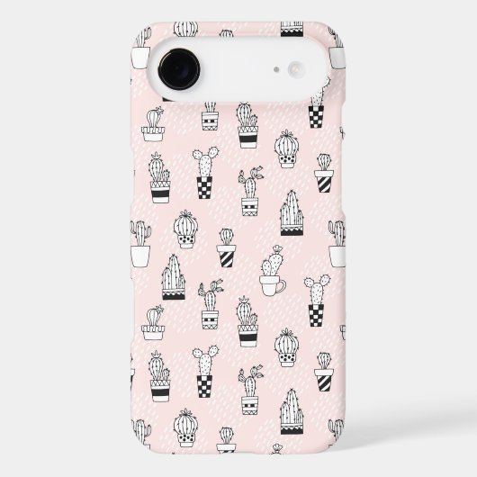 Cute Hand Drawn Cactus Pattern Case-Mate Samsung Galaxy Case (Back)