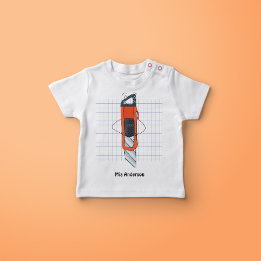 Cute Hand Drawn Cutter Name T-Shirt