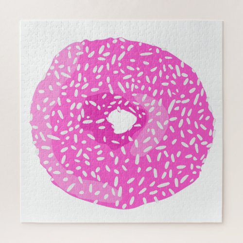 Cute hand drawn donut Baby and Kids concept Jigsaw Puzzle