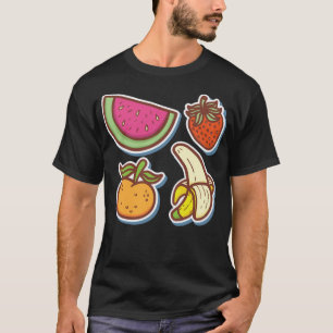 Cute hand drawn fruits T-Shirt
