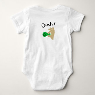 Cute Hand-drawn Round Buddies Baby Bodysuit