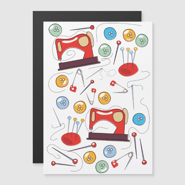 Cute hand drawn Sewing Pattern (Front/Back)