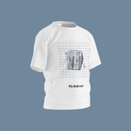 Cute Hand Drawn Sharpener Name T-Shirt