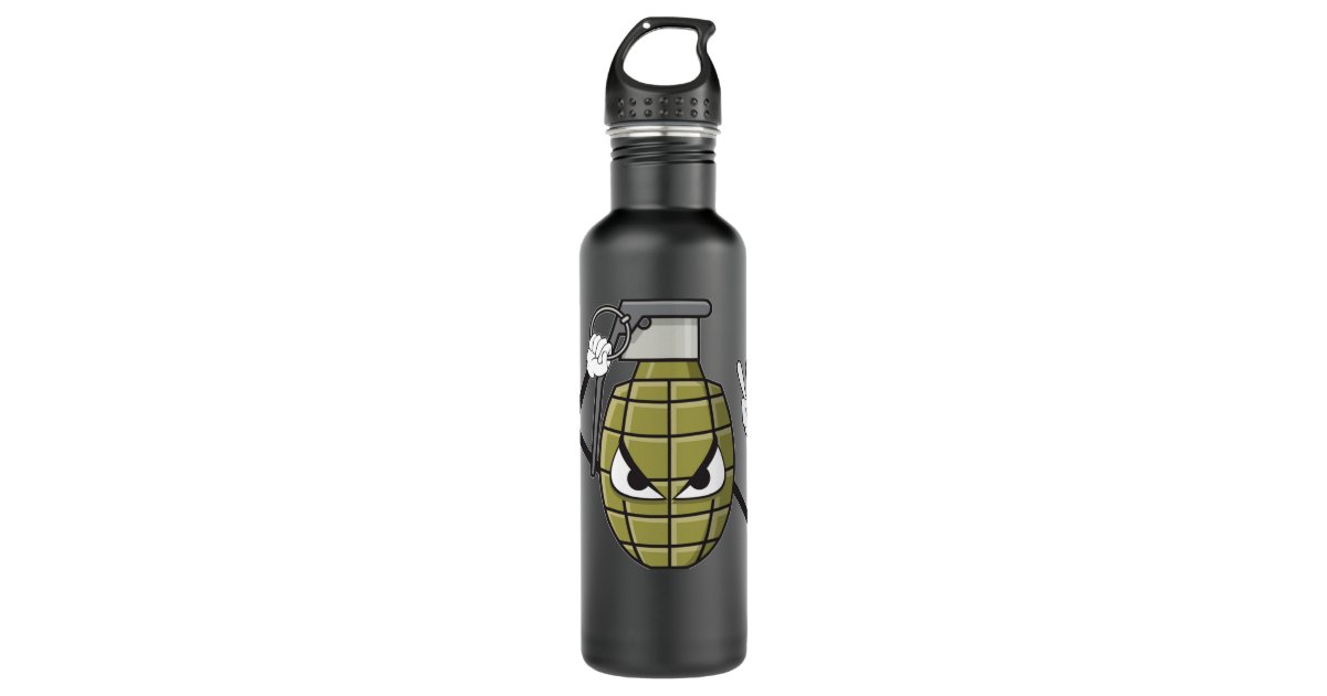 Cute Hand Grenade Explosive Gift For Cool Men & Wo Stainless Steel Water  Bottle