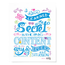 Cute Hand Lettered Bible Verse Scripture Pink Blue