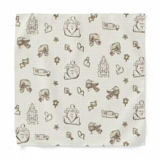 Cute handkerchief bandana