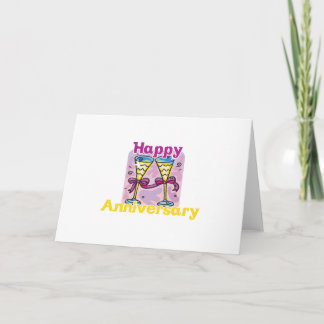 Cute, "Happy Anniversary" design Card