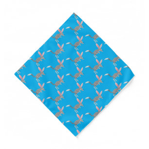 Cute happy Australian bilby cartoon Bandana