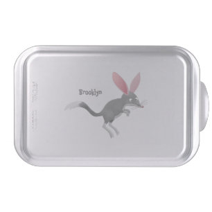 Cute happy Australian bilby cartoon Cake Pan