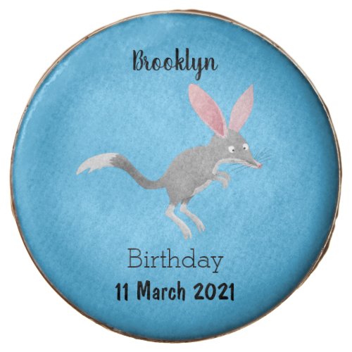 Cute happy Australian bilby cartoon Chocolate Covered Oreo