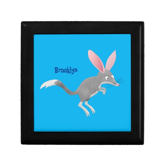 Cute happy Australian bilby cartoon Gift Box (Front)