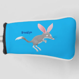 Cute happy Australian bilby cartoon Golf Head Cover