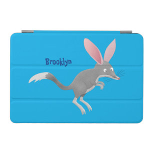 Cute happy Australian bilby cartoon iPad Mini Cover