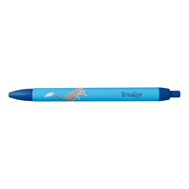Cute happy Australian bilby cartoon Pen (Front)