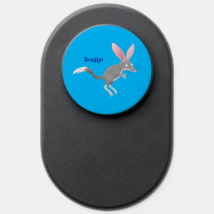 Cute happy Australian bilby cartoon PopSocket