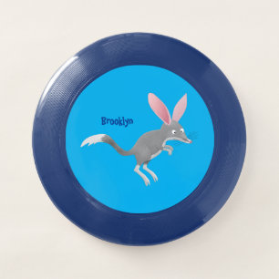 Cute happy Australian bilby cartoon Wham-O Frisbee