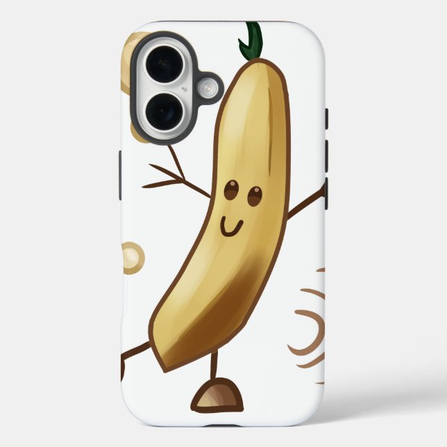 Cute happy banana  Case-Mate iPhone case (Back)