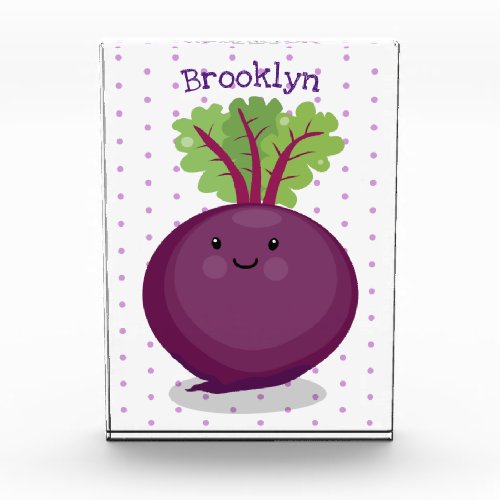 Cute happy beet root kitchen cartoon illustration photo block