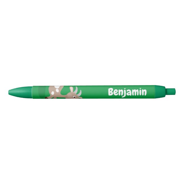 Cute happy billy goat cartoon pen (Front)