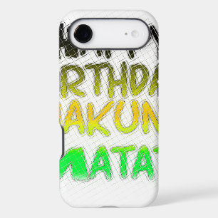 Cute Happy Birthday Hakuna Matata eco Inspirationa iPhone 17 Air Case