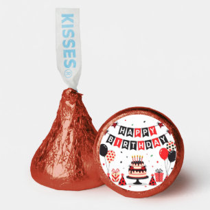 Cute Happy Birthday ladybug theme Hershey®'s Kisses®