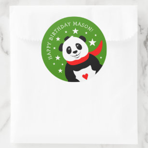 Panda Stickers, Zazzle