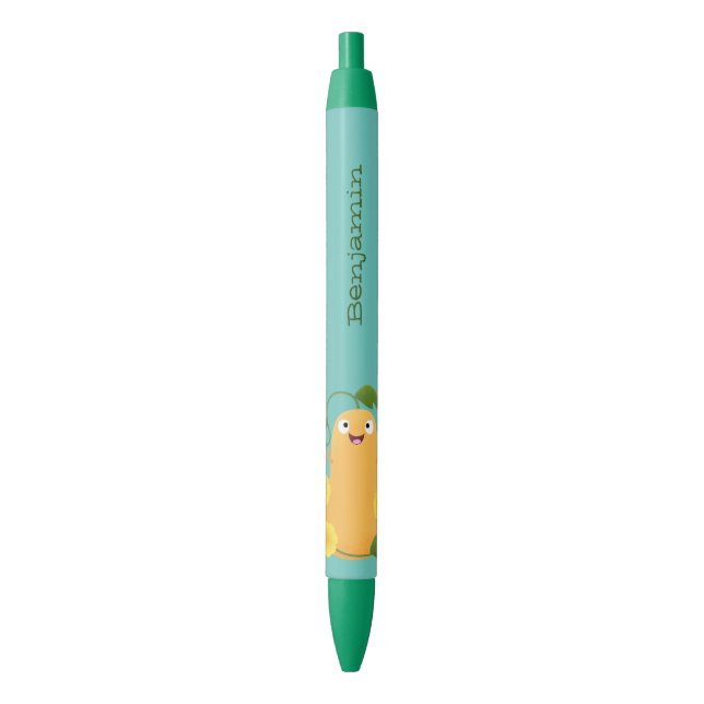 Cute happy butternut pumpkin gourd cartoon pen (Front Vertical)