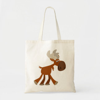Cute Happy Cartoon Moose Bag
