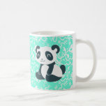 Cute Happy Cartoon Panda Coffee Mug at Zazzle