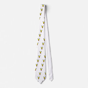 Cute Happy Chicken Head Neck Tie
