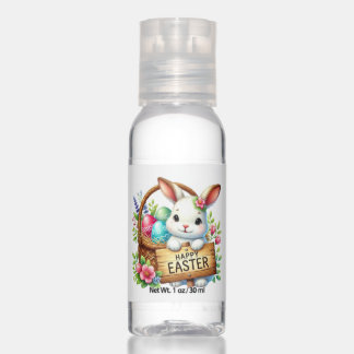 Cute Happy Easter bunny  Hand Sanitizer