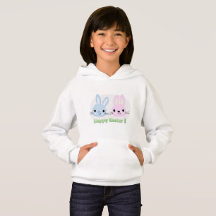 Cute Happy Easter Bunny Rabbit Hare Hoodie