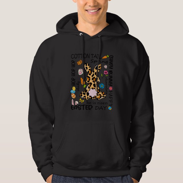 Cute Happy Easter family boys girls  1 Hoodie (Front)