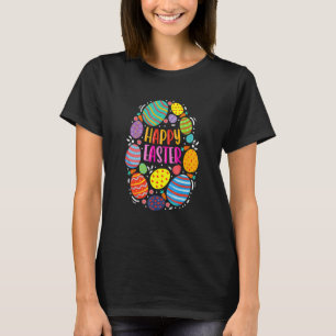 Cute Happy Easter For Teen Girls Boys Easter Color T-Shirt