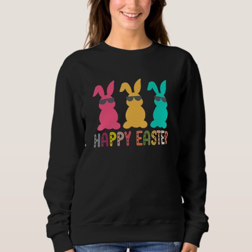 Cute Happy Easter For Teen Girls Boys Easter Day E Sweatshirt