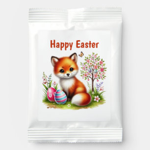 Cute Happy Easter fox party Lemonade Drink Mix