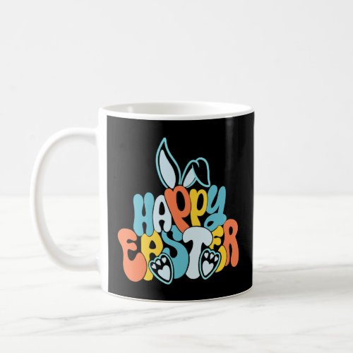 Cute Happy Easter Hoppy Bunny Easter Family Matchi Coffee Mug