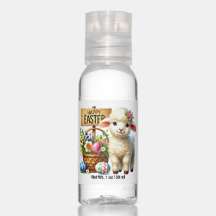 Cute Happy Easter lamb Hand Sanitizer