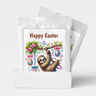 Cute Happy Easter sloth Lemonade Drink Mix