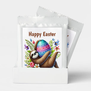 Cute Happy Easter sloth Lemonade Drink Mix