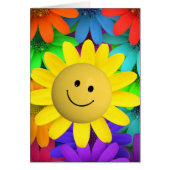 Cute Happy Face Flowers (Front)