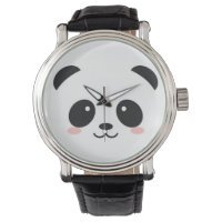 Cute Happy Face Panda