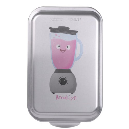 Cute happy food blender kitchen appliance cartoon cake pan