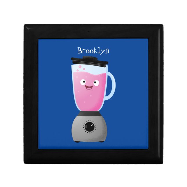 Cute happy food blender kitchen appliance cartoon gift box (Front)