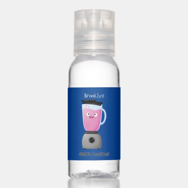 Cute happy food blender kitchen appliance cartoon hand sanitizer (Front)