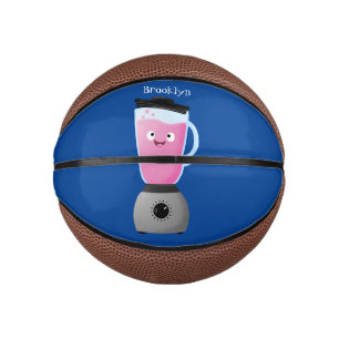 Cute happy food blender kitchen appliance cartoon mini basketball