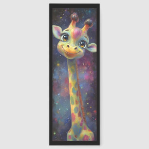Cute Happy Giraffe Bookmarks