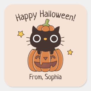 pusheen happy halloween