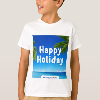 Cute happy holiday design T-Shirt