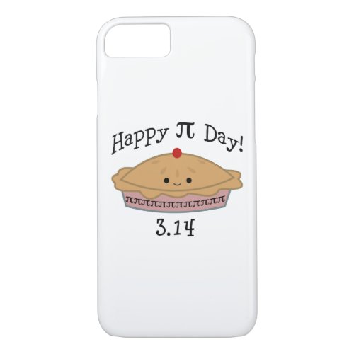 Cute Happy Pi Day iPhone 87 Case